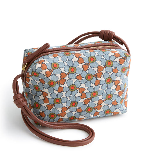 Blake Crossbody: Dusk Garden Pinwheel