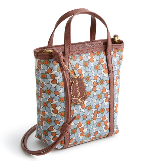 Mini Original Tote : Dusk Garden Pinwheel