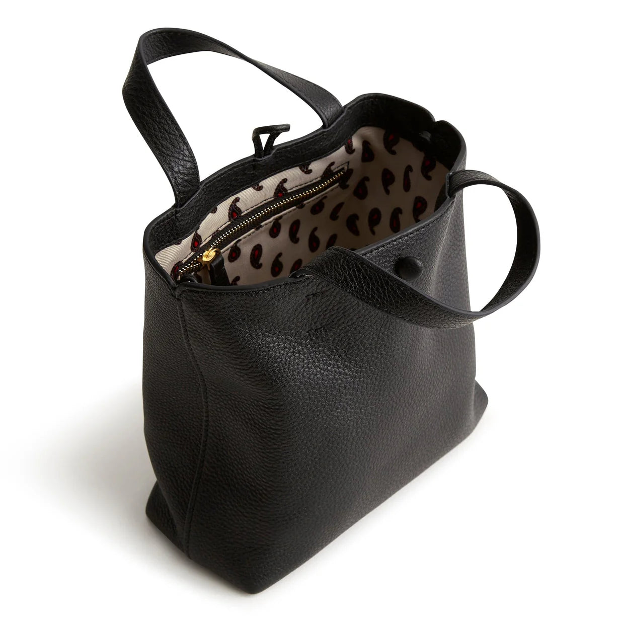 Mini Original Tote Bag-Moonless Night in Leather