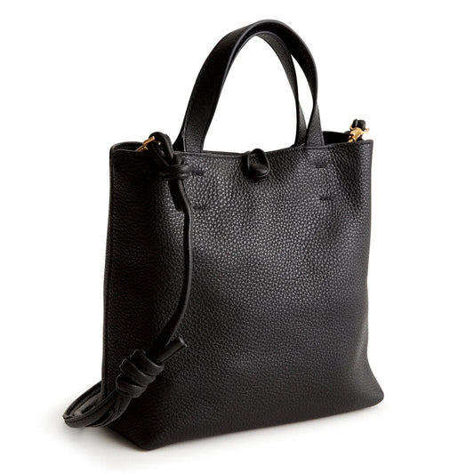 Mini Original Tote Bag-Moonless Night in Leather