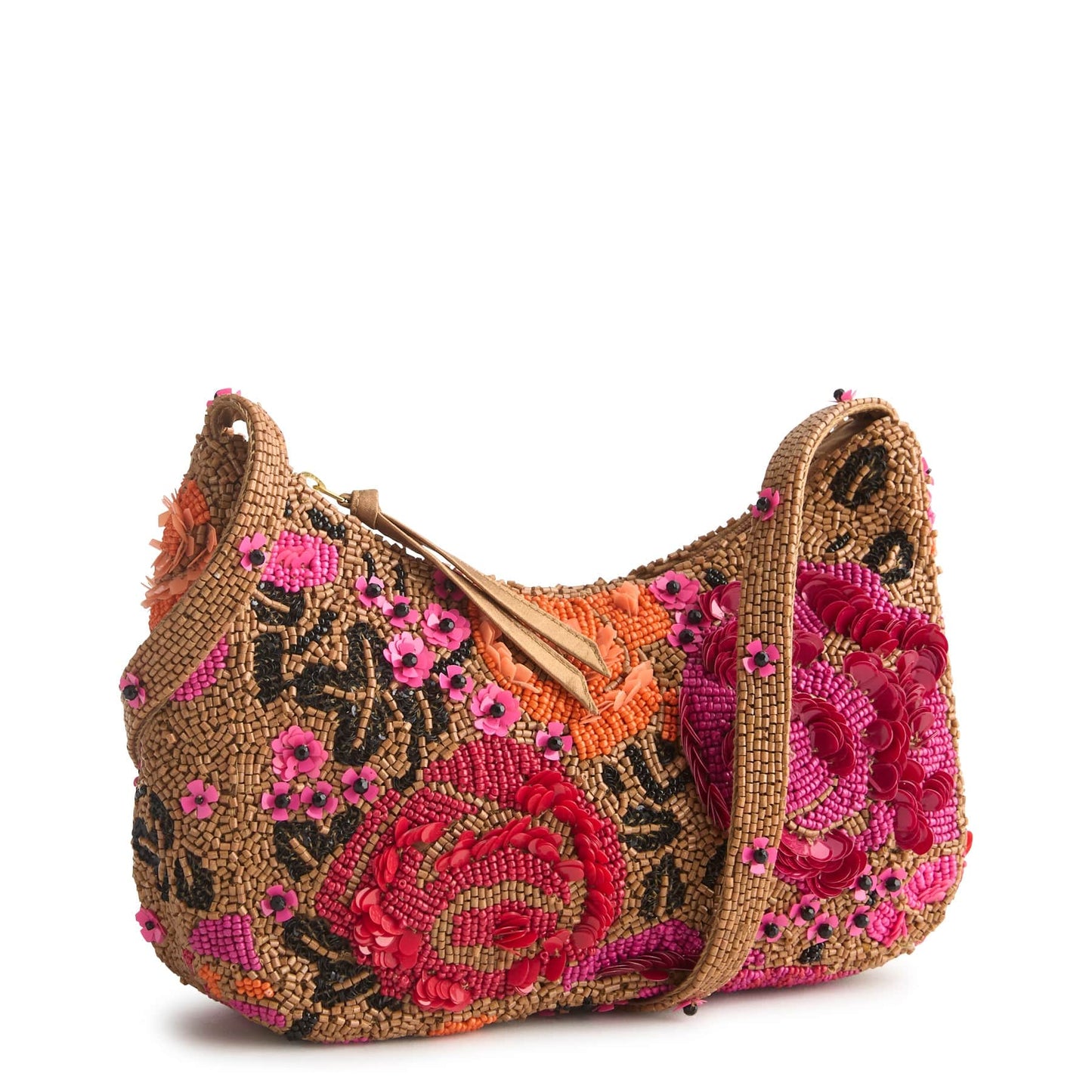 Mini Roxbury Crescent Shoulder Bag-Coming Up Roses