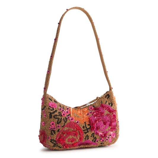 Mini Roxbury Crescent Shoulder Bag-Coming Up Roses