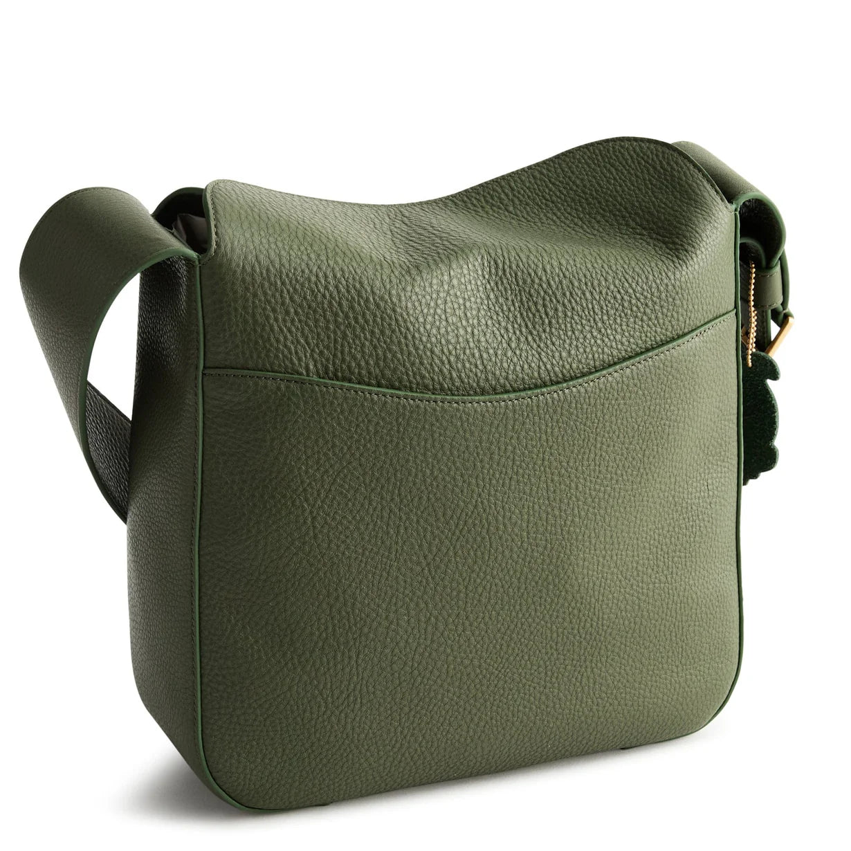 Medium Tifton Crossbody-  Bronze Green in Leather