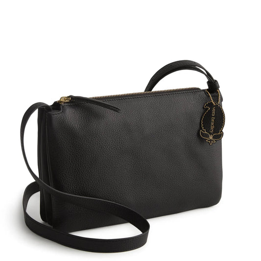 Foxbury Crossbody- Moonless Night in Leather