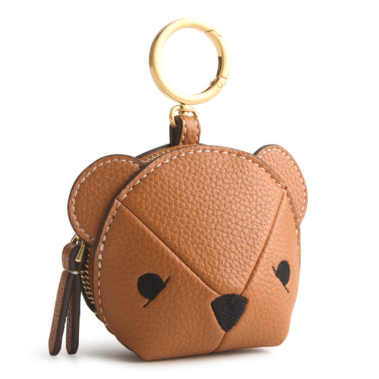 Classic Mini Bear Bag Charm : Roasted Pecan