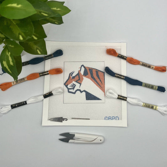 Tiger Needlepoint Kit