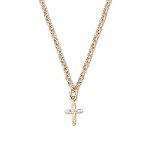 Crossroads Cross Necklace- 16"