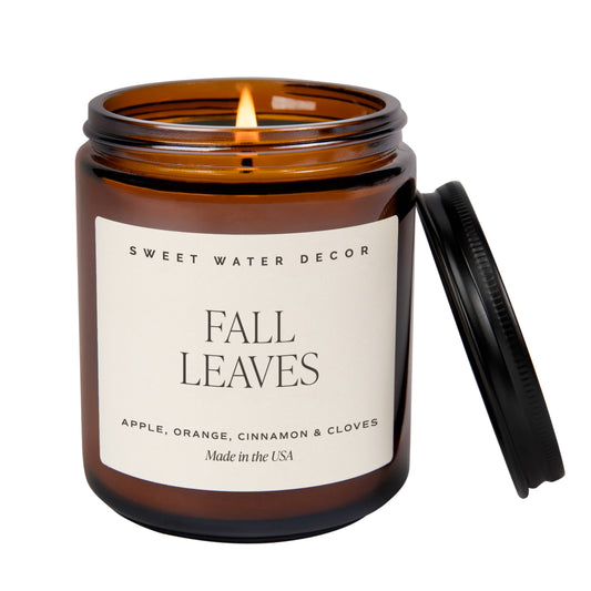 Fall Leaves 9 oz Soy Candle