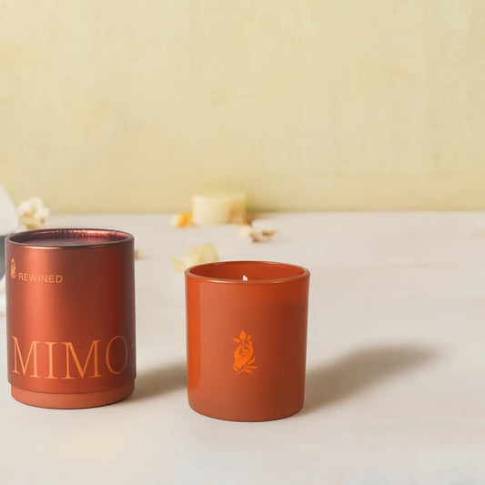Mimosa Metallic Candle