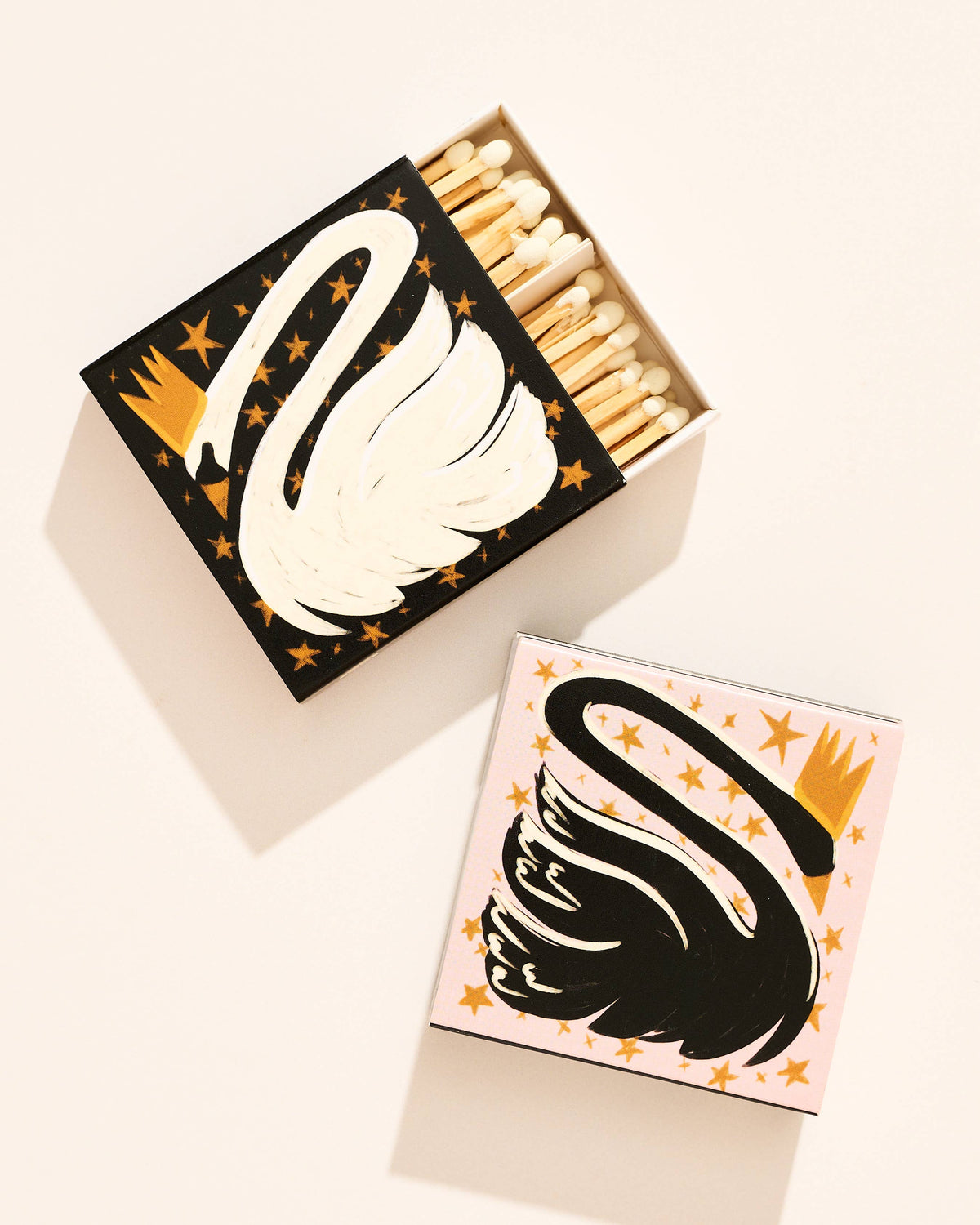 Swan Matchbox