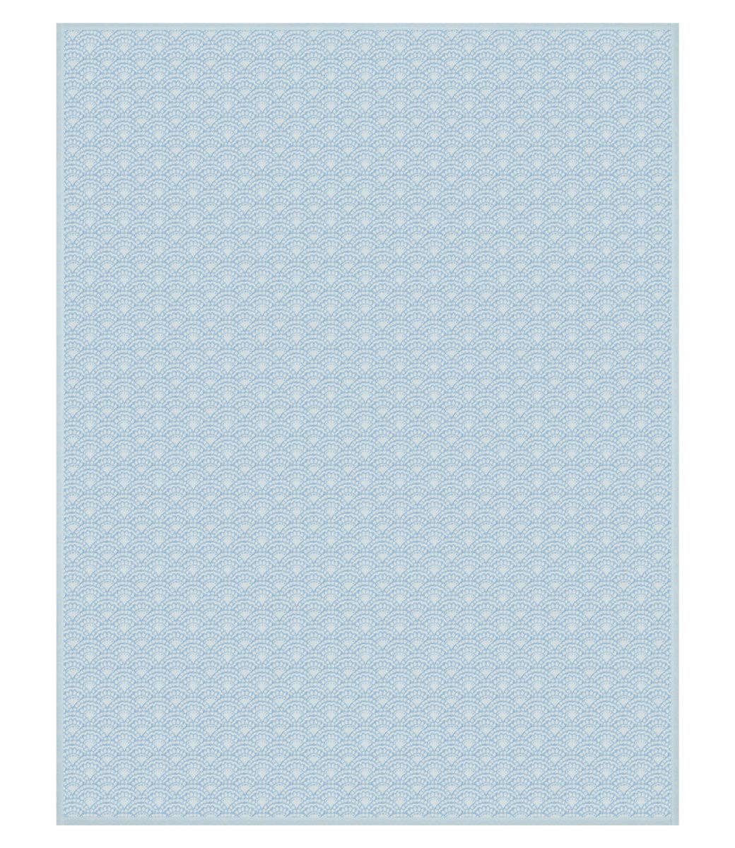 Seaside Scallops Fog Blanket: Original