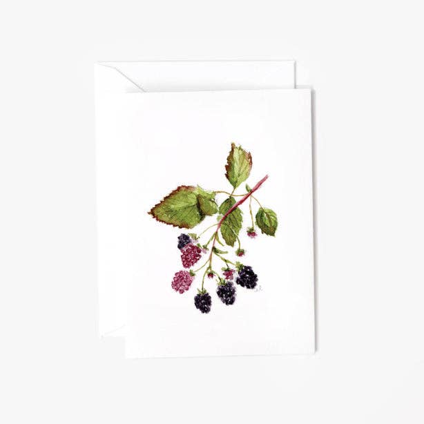 Blackberry mini notecard