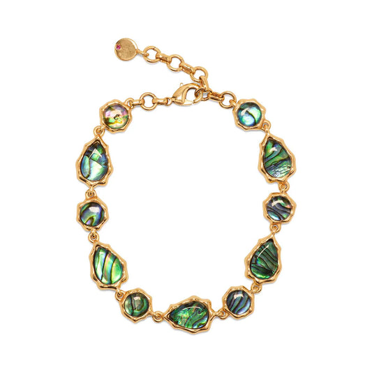 Aurora Link Bracelet Abalone