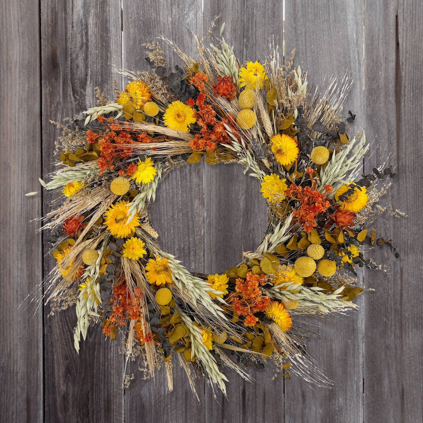 Santa Barbara Harvest Wreath