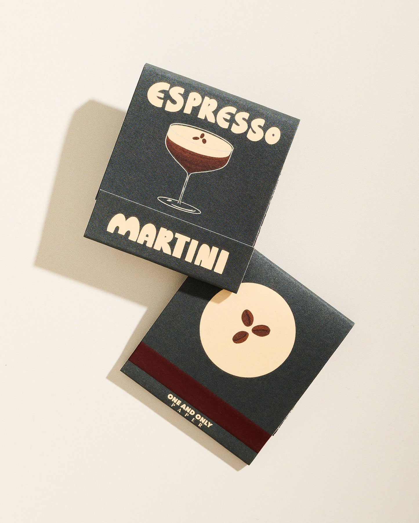 Espresso Martini Printed 10 Stem Matchbook
