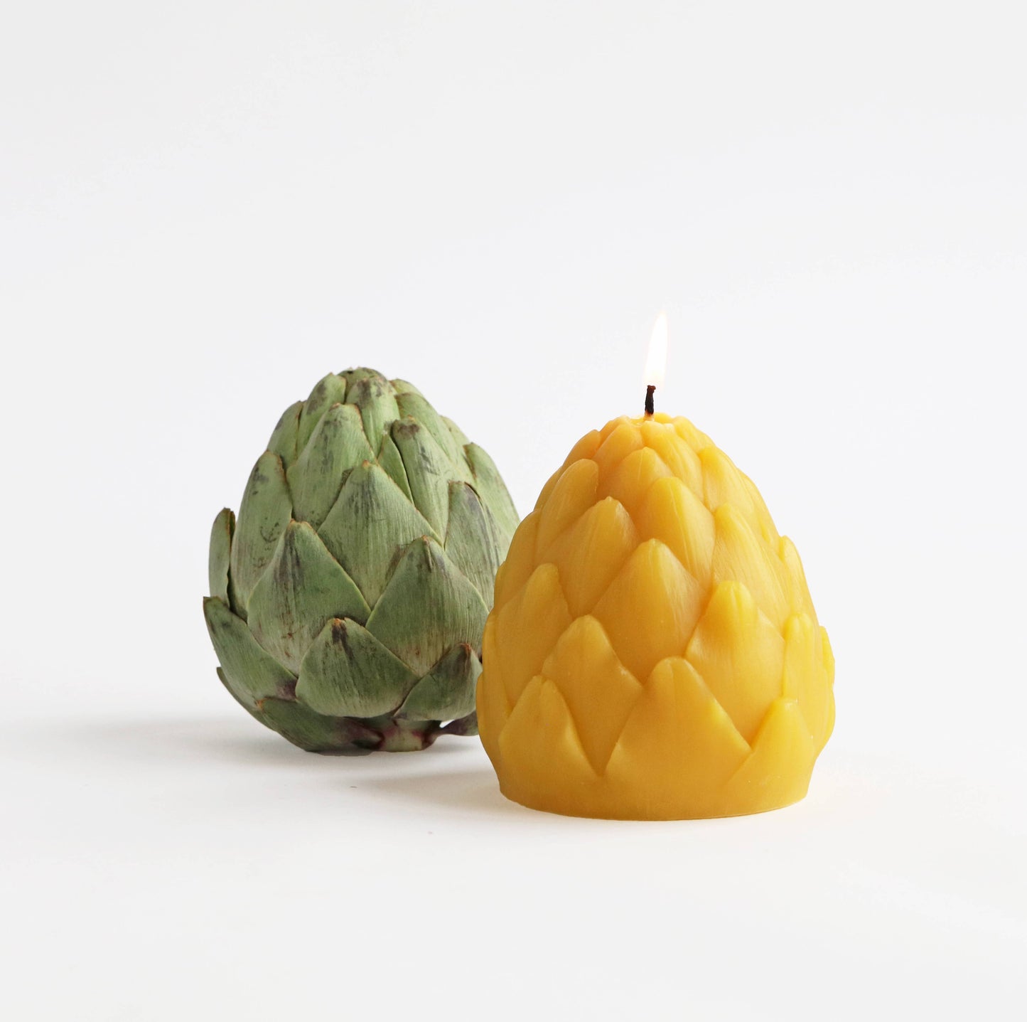 Artichoke Beeswax Candle