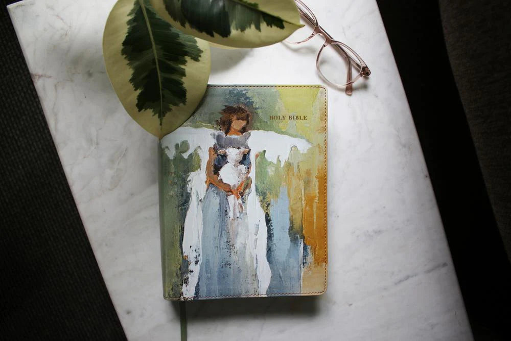 NRSVue, Holy Bible, Anne Neilson Angel Art Series, Comfort Print