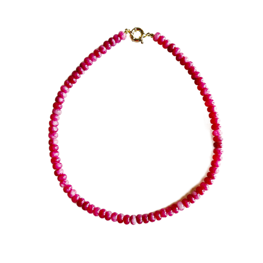 Candy Necklaces: Bubblegum Pink