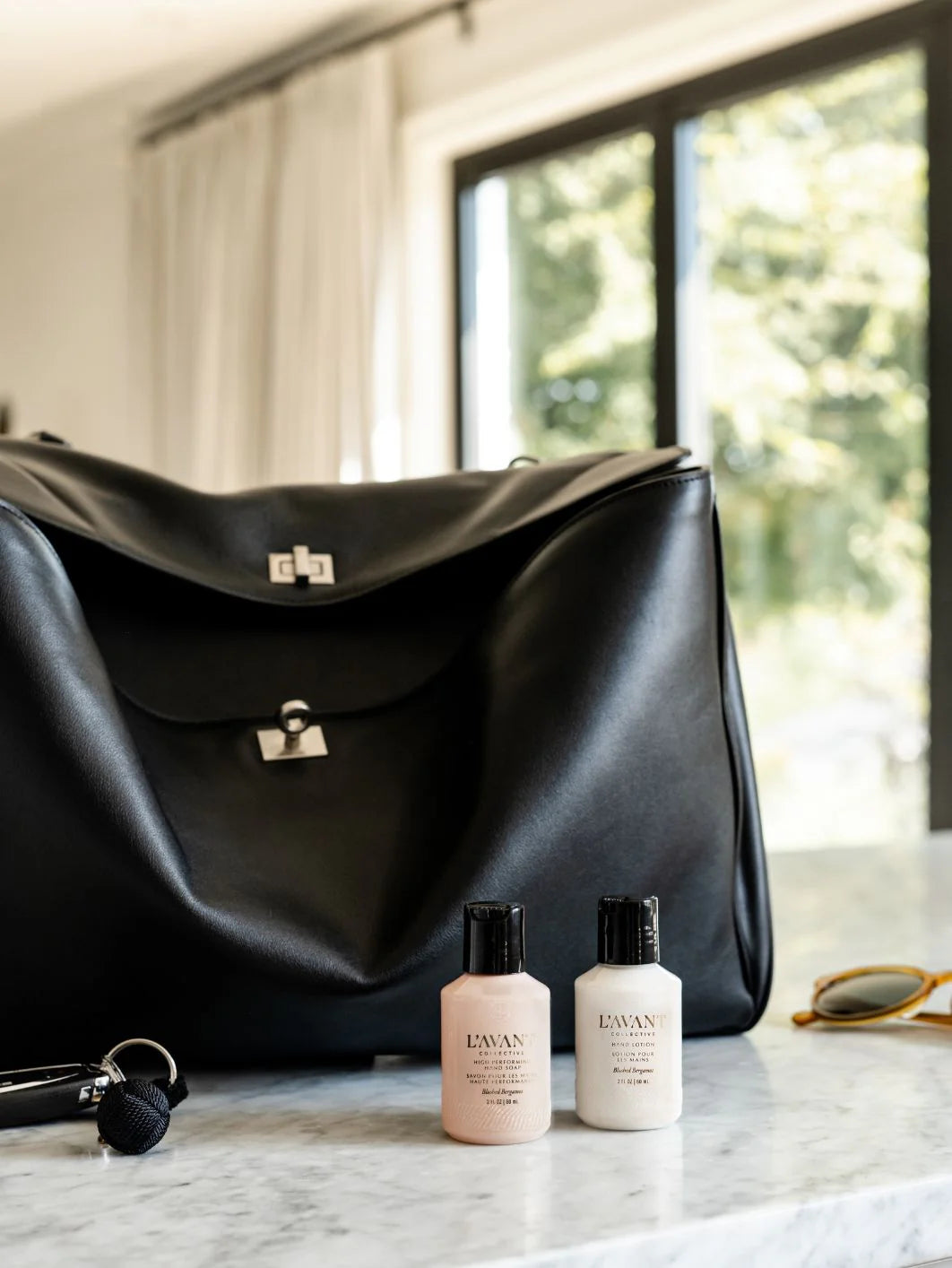 Mini Hand Care Set, Hand Soap + Hand Lotion-Blushed Bergamot