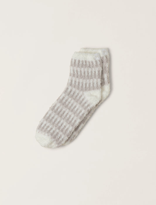 CozyChic® Stripe Geo Tennis Socks