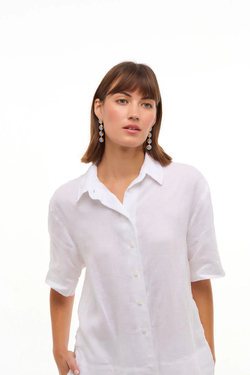 Carmichael Village Multi Bezel Drop Earring