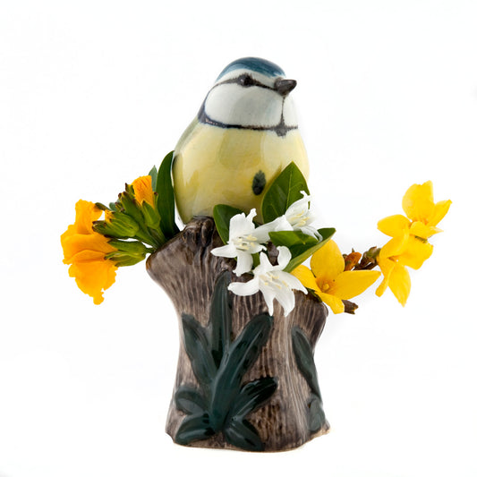 Blue Tit Bud Vase