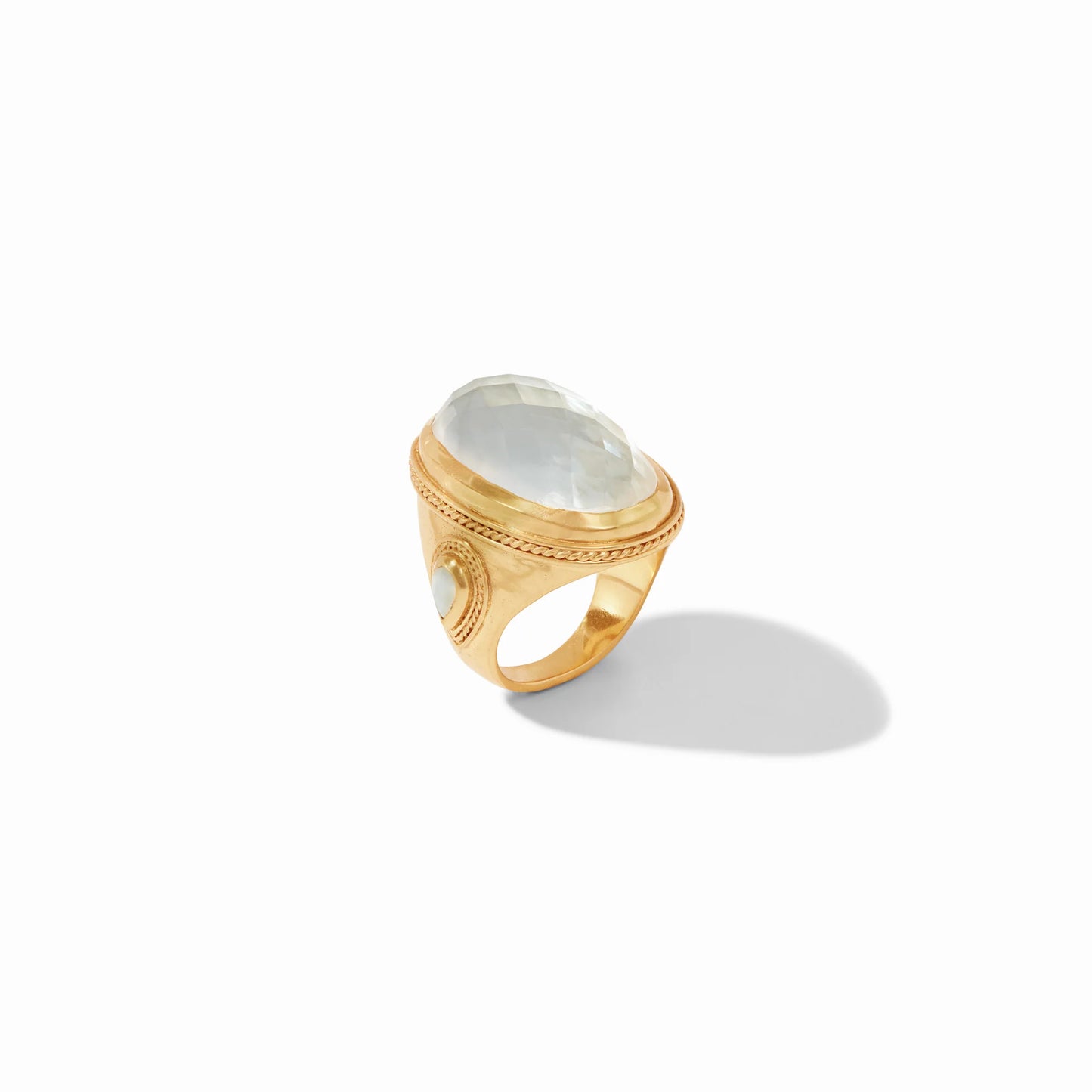 Cannes Statement Ring-Iridescent Rose