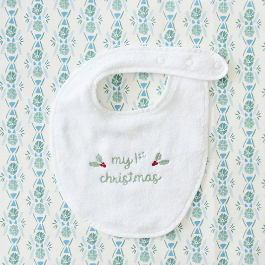 My First Christmas Bib