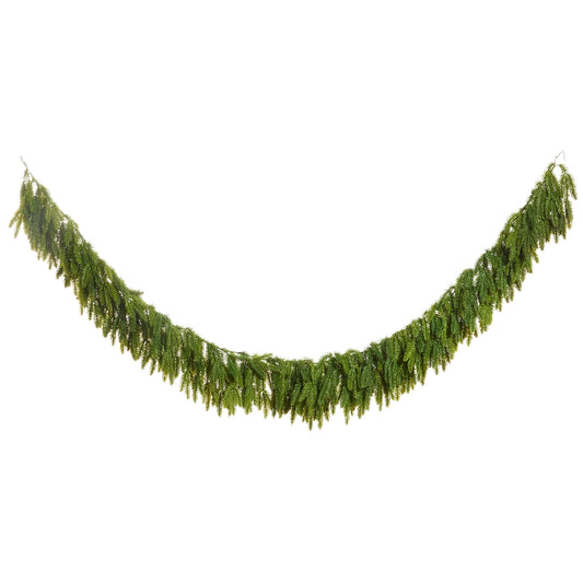 6' Green Hanging Garland