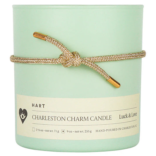 Charleston Candle- Luck and Love