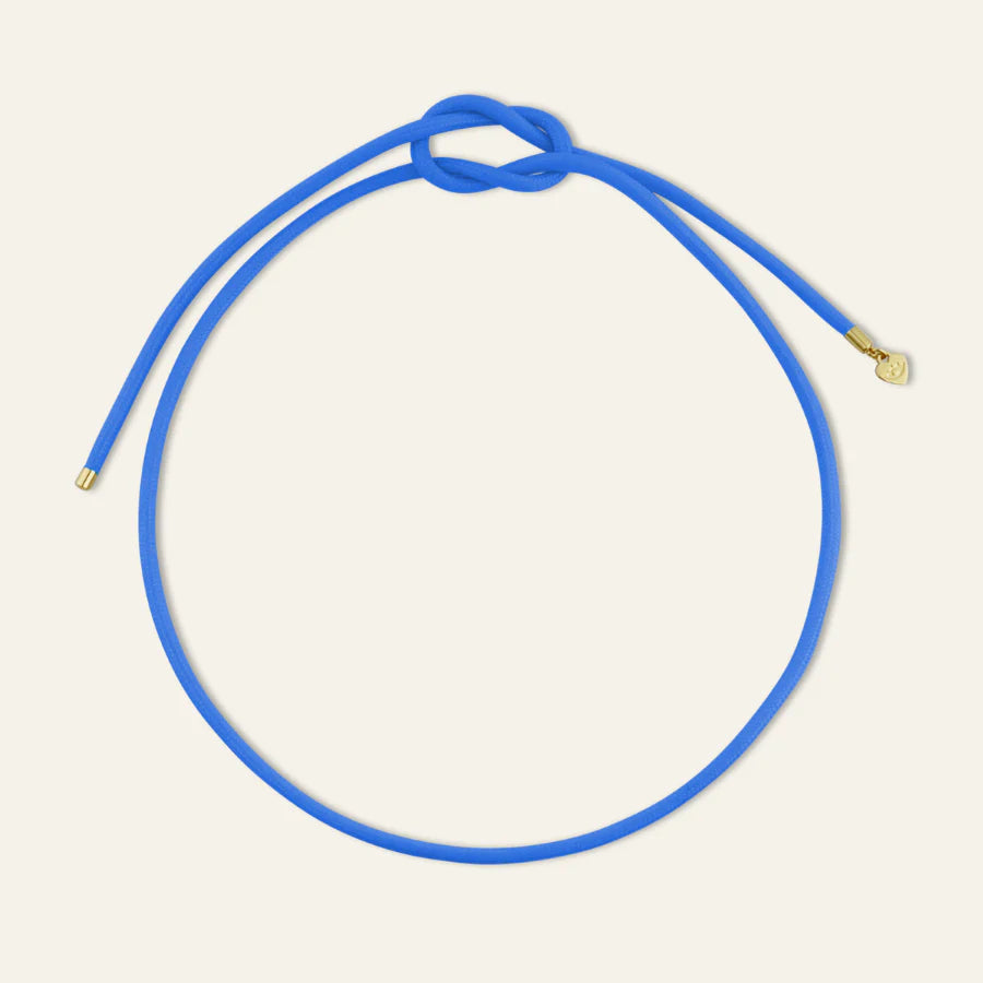 Cobalt Blue Summer Cluster Necklace