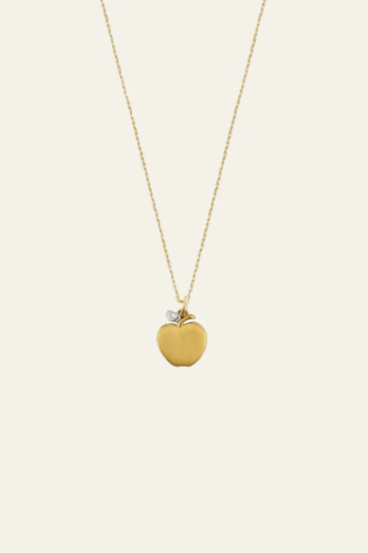 Dainty Apple Necklace