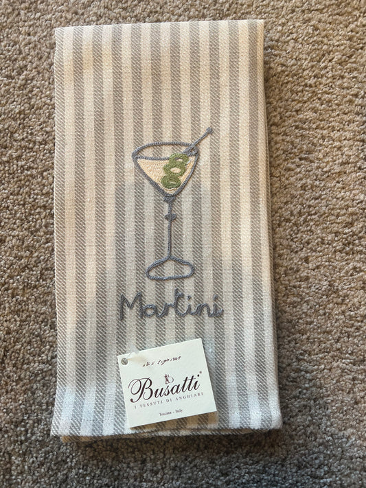 Martini Tea Towel