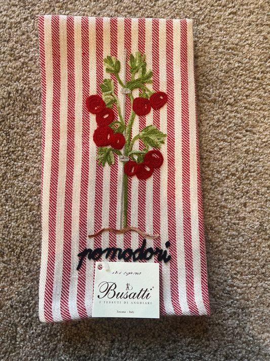 Tomato Vine Tea Towel