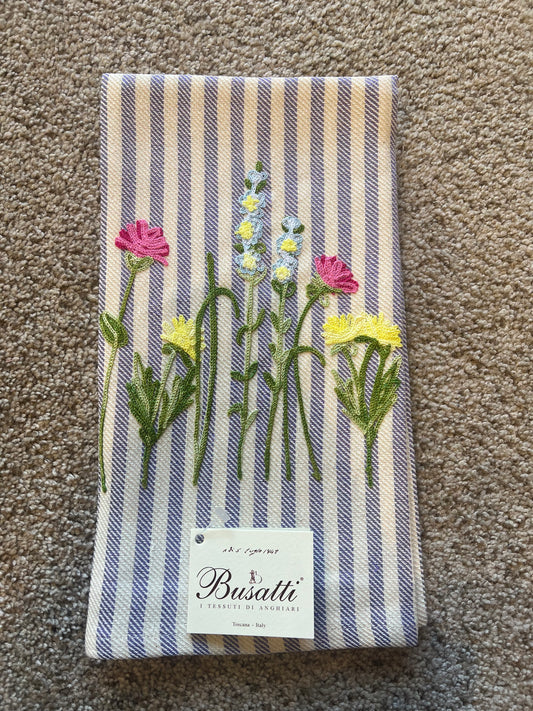 Wildflower Tea Towel