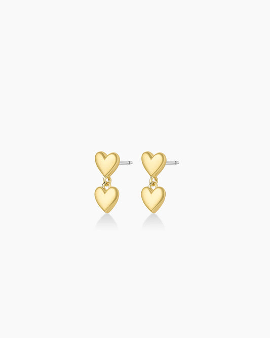 Amour Earrings-Gold