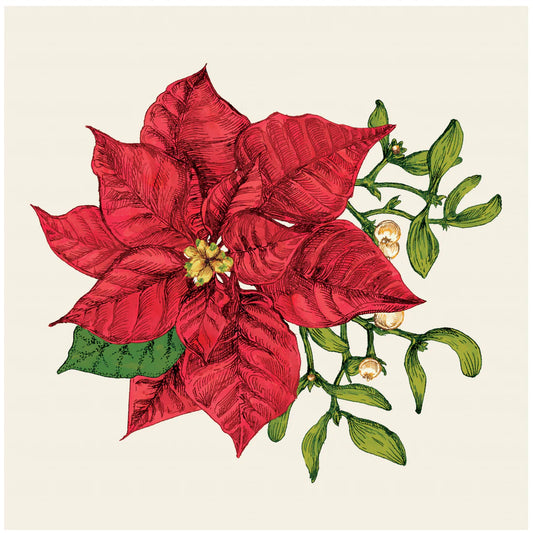 Poinsettia Napkins