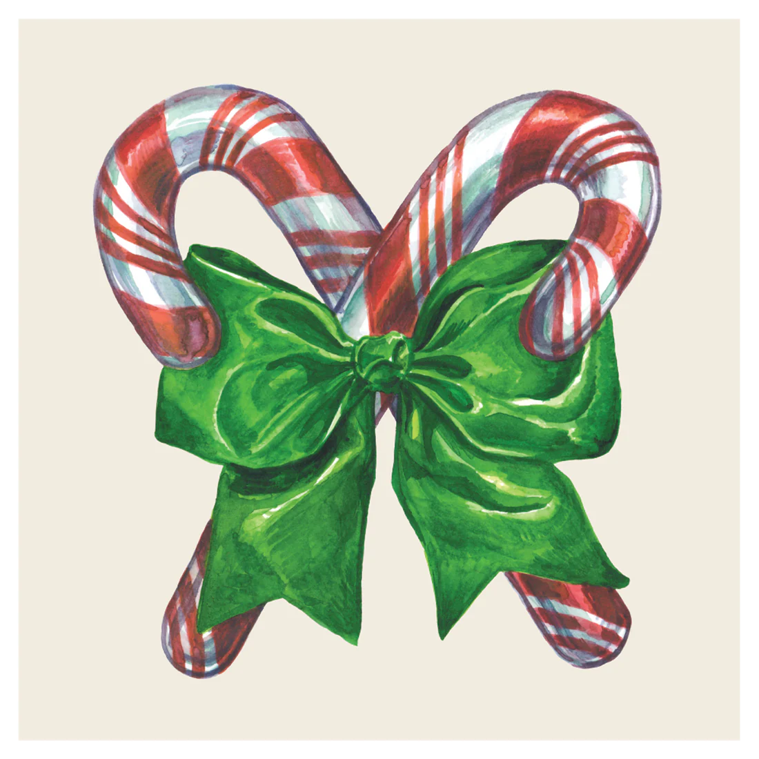 Candy Cane Napkins