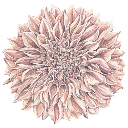 Die-cut Dahlia Placemat