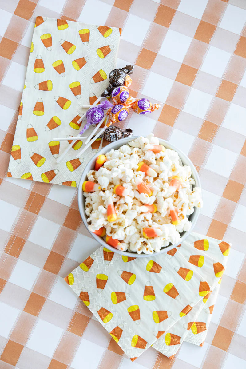 Candy Corn Napkins-Cocktail