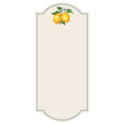 Lemon Table Card