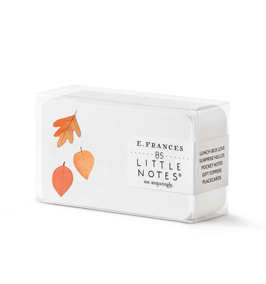 Falling Leaves Little Notes