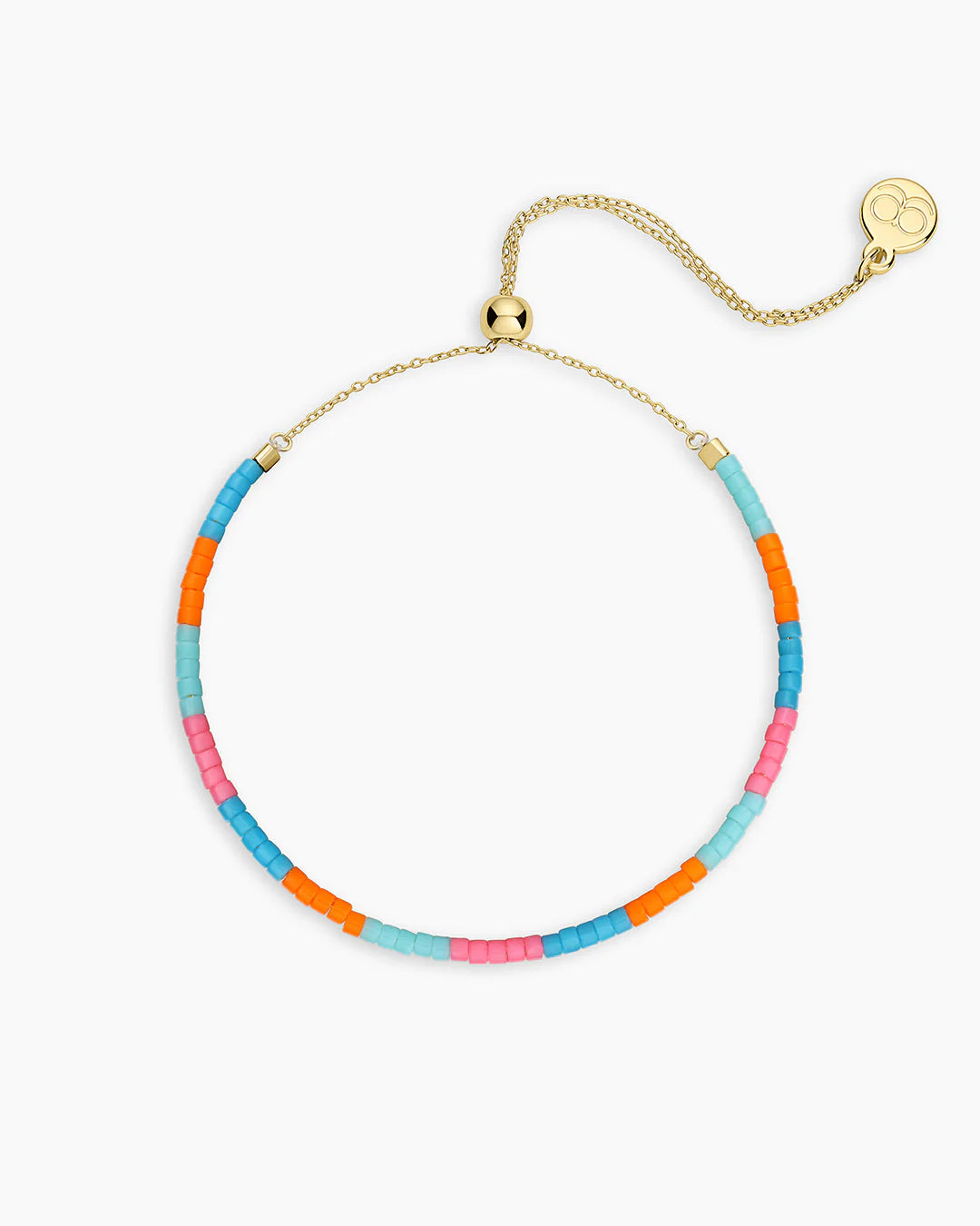 Gigi Stripe Adjustable Bracelet -Miami