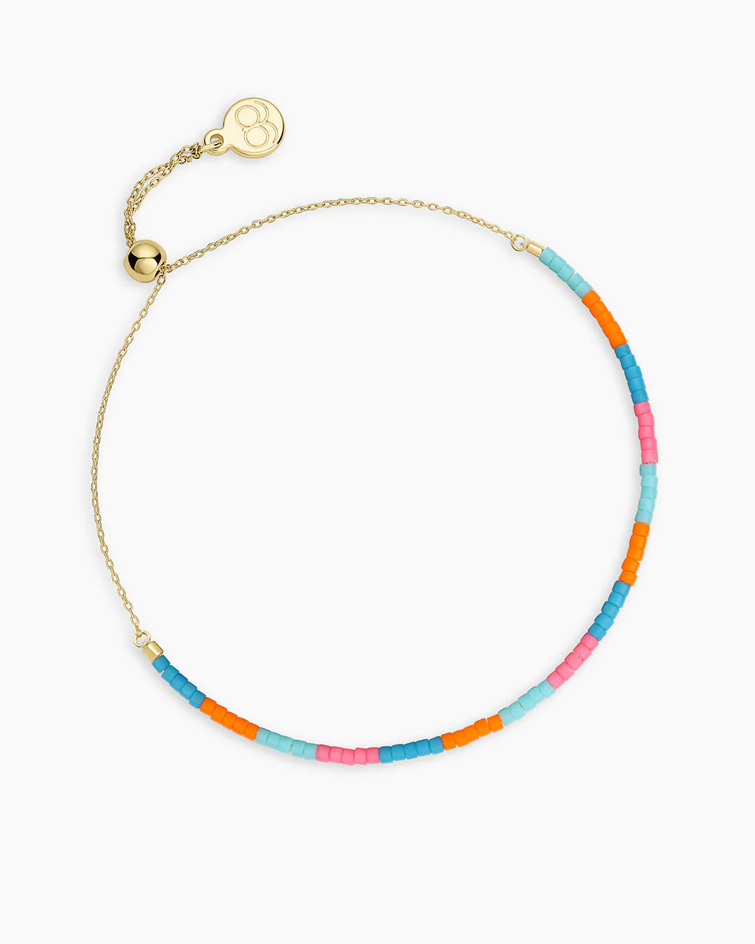 Gigi Stripe Adjustable Bracelet -Miami