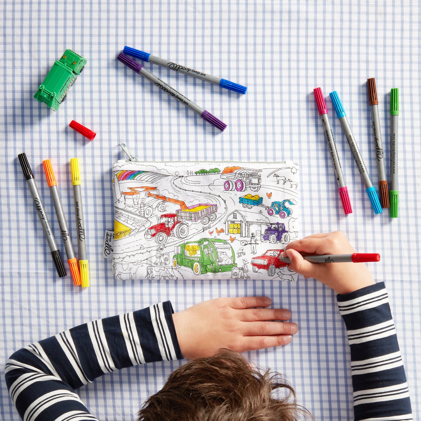 Working Wheels Pencil Case
