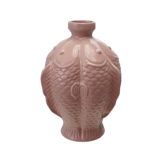 Pink Fish Vase