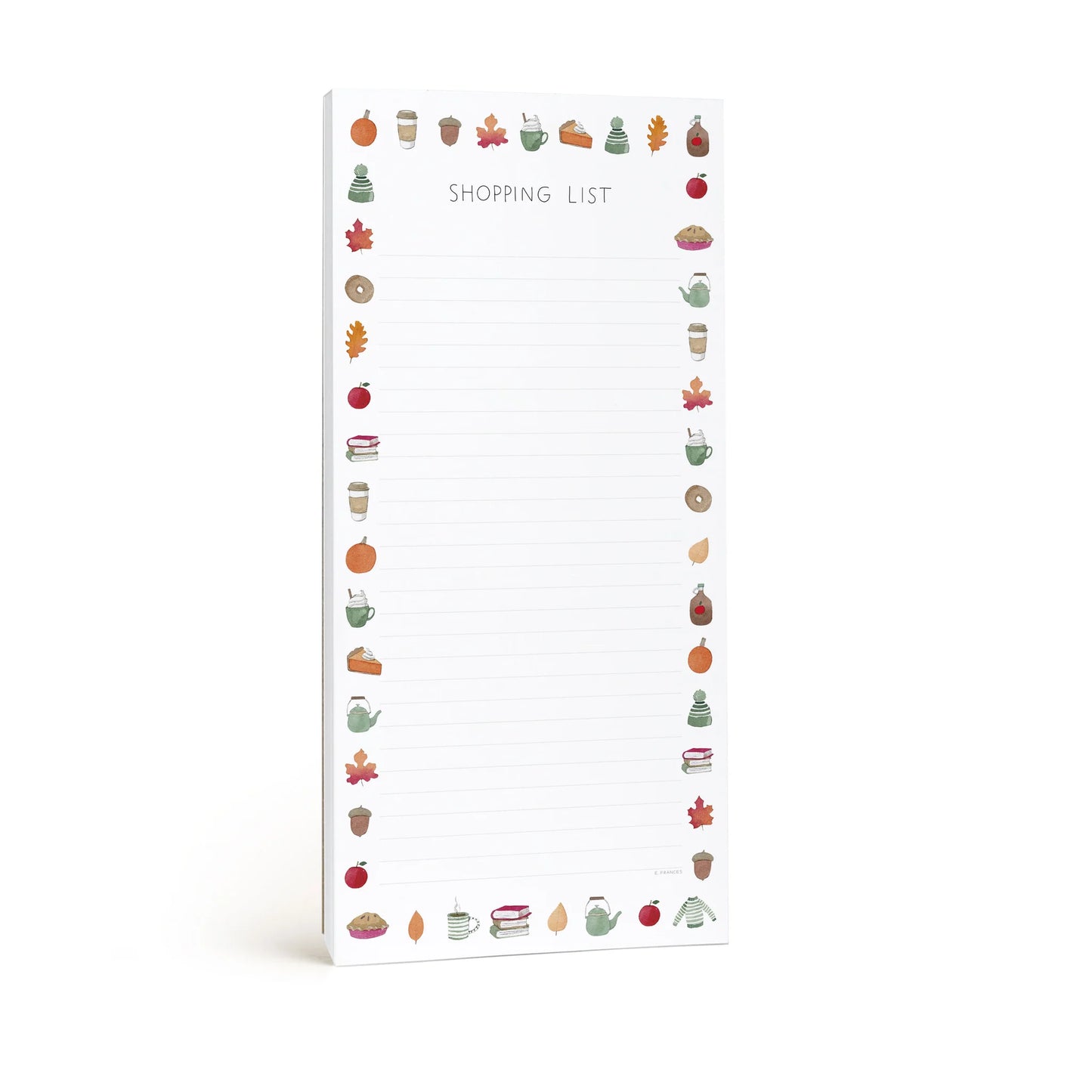 Crisp & Cozy Market Notepad