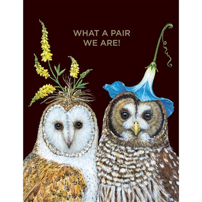 Best Friends Owls Card
