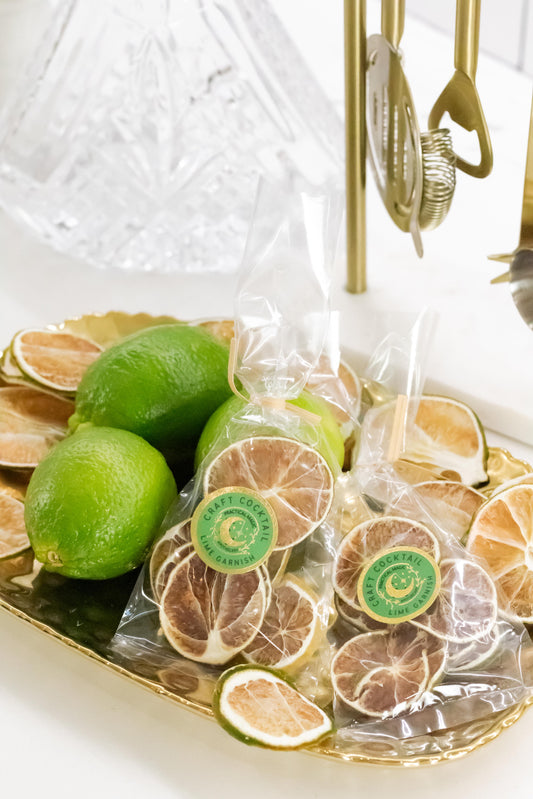 Dried Lime Garnish 6-8 per pack