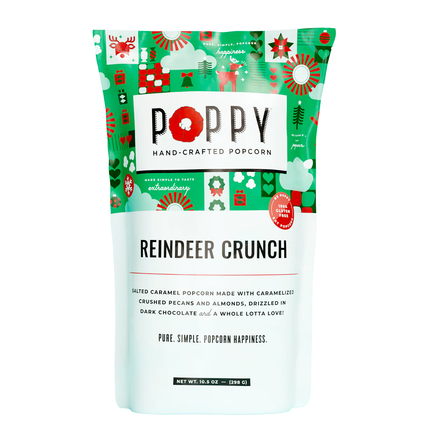 Reindeer Crunch Popcorn